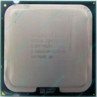 Процессор Б/У Intel Core 2 Duo E8200 (2x2.67GHz /6Mb /1333MHz) SLAPP socket 775 (Климовск)